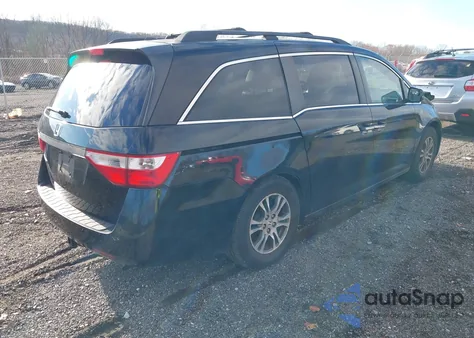 2011 Honda Odyssey Ex-L из США, поврежденный, VIN 5FNRL5H6XBB032303